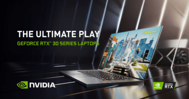 The Ultimate Play GeForce RTX 30 Series Laptops