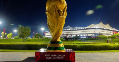 تمثال كأس العالم في نهائي كاس العالم 2022
